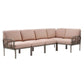 Nardi Komodo Ecklounge Taupe/Rosenquarz in 8 Farben