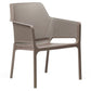 Nardi Net Gartenmöbel-Set 9-tlg. mit Tisch 210/280x100cm Taupe