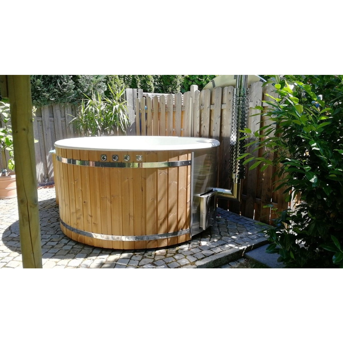 Scandinavic Wood Art - Polar Hot Tub "holzbeheizt" Royal 200 cm