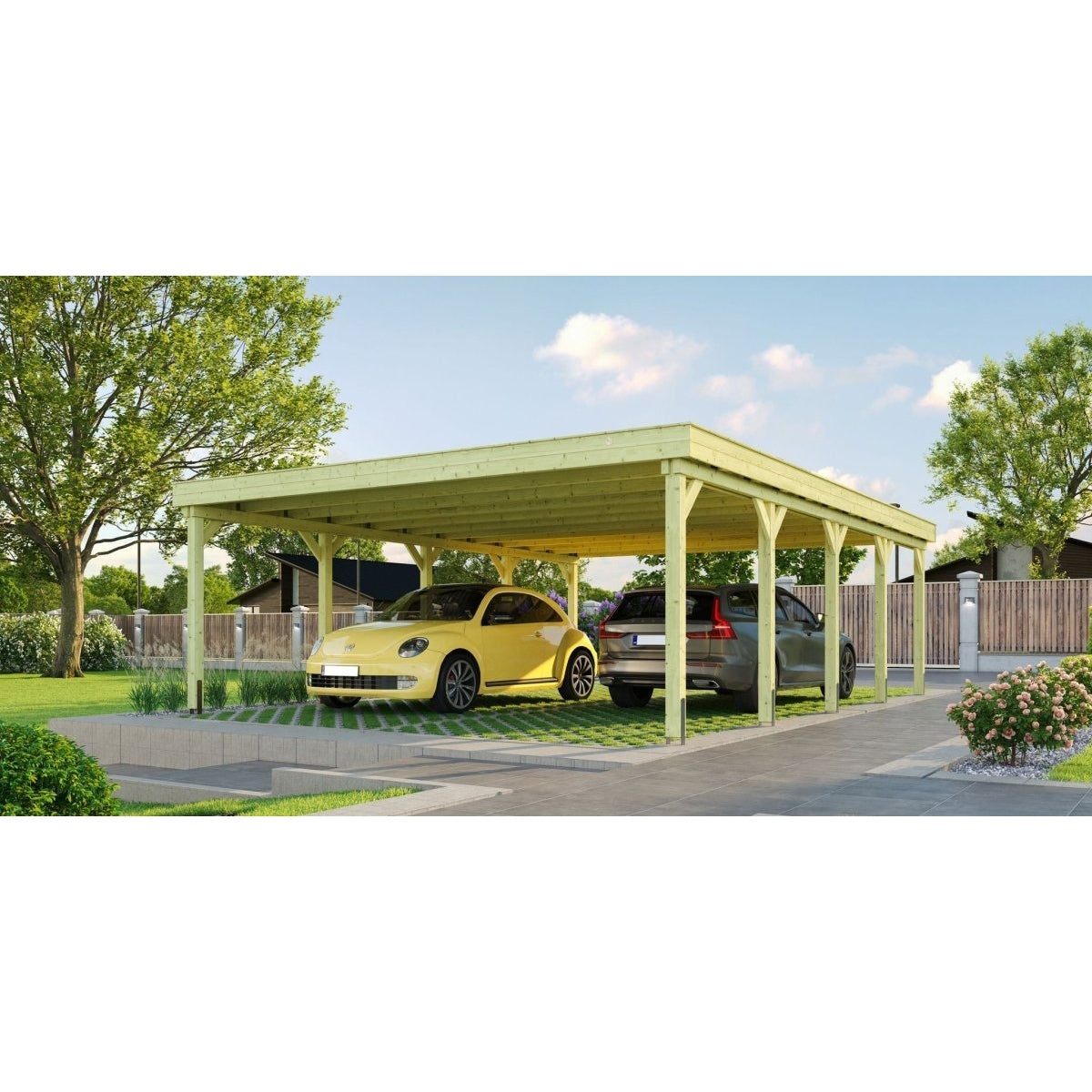 WEKA - DOPPEL-CARPORT 609